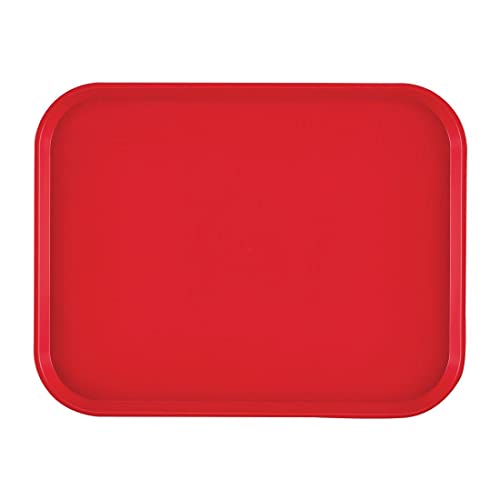 Fast food dienblad 410x300mm Interhal 1216FF-163 Red von Cambro