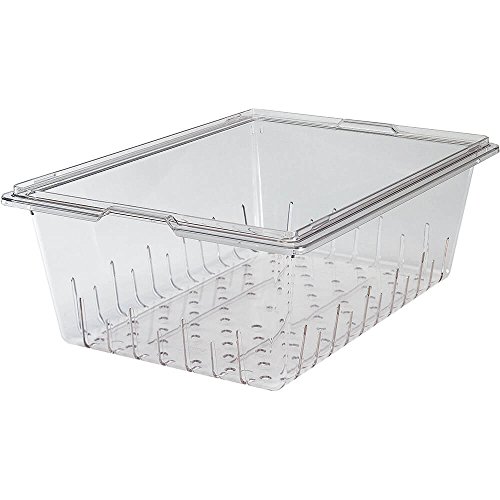 Sieb, für Lebensmittelaufbewahrungsboxen, passend für 45,7 x 66 x 22,9 cm und 38,1 cm, transparent, Polycarbonat, Nsf (4 Stück/Einheit) von Cambro