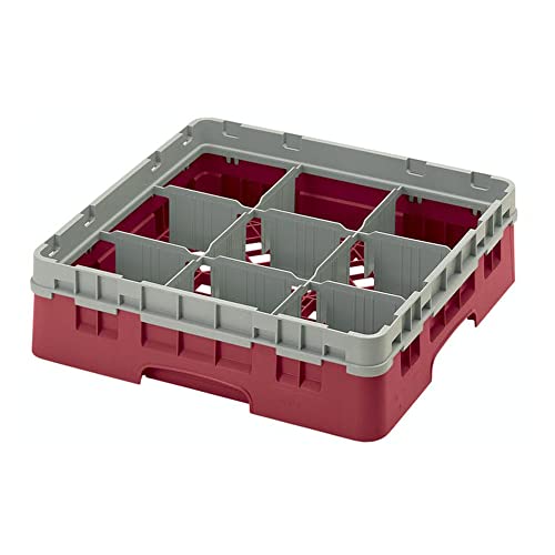 Cambro Wasch- und Aufbewahrungskorb für Gläser und Gläser mit 25 Fächern/1 Höhe - 8,7 cm max. Meter und Höhe max. 9,4 cm von Cambro