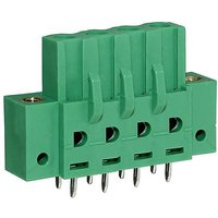 Camdenboss Buchsengehäuse-Kabel Polzahl Gesamt 4 Rastermaß: 5.08mm CTBP97VJ/4FL 100St. von Camdenboss