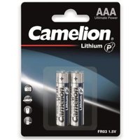 Camelion - Micro-Batterie, Lithium, FR03, 2Stück von Camelion