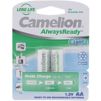 CAMELION NiMH-Mignon-Akku AlwaysReady, 800 mAh 2 Stück CAMELION NiMH-Mignon-Akku AlwaysReady, 800 mAh 2 Stück von Camelion