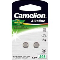 Camelion Knopfzelle LR 69 1.5V 2 St. 25 mAh Alkali-Mangan AG6 von Camelion