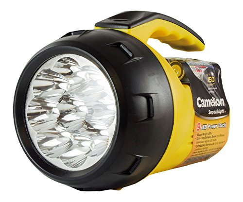 Camelion LED Handscheinwerfer, Gelb, 9 LED SuperBright von Camelion