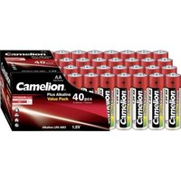 Camelion Plus LR06 Mignon (AA)-Batterie Alkali-Mangan 1.5V 40St. von Camelion