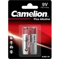 Plus 6LR61 6LF22 9V Block Alkaline Batterie (1er Blister) - Camelion von Camelion