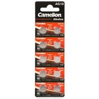 KNOPFZELLE FÜR UHREN 1.5 V - 68 mAh LR1130/AG10 (10 St. / Blisterverpackung) von Camelion