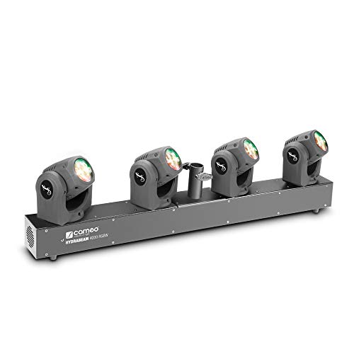 Cameo HYDRABEAM 4000 RGBW Lichtsystem mit 4 Ultraschnellen 32 W RGBW Quad-LED Moving Heads CLHB4000RGBW von Cameo