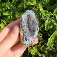Kleiner Achat Geode Druzy Cluster, Varietät Kristall von CameosCrystals