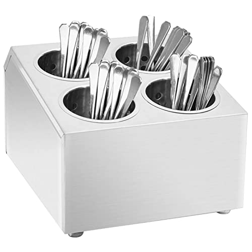 Camerina Besteckbehälter 4 Fächer Quadratisch Edelstahl Besteck AbtropfbehäLter Flatware Organizers Camerina Besteckbehälter 4 Fächer Quadratisch Edelstahl Besteck AbtropfbehäLter Flatware Organizers von Camerina