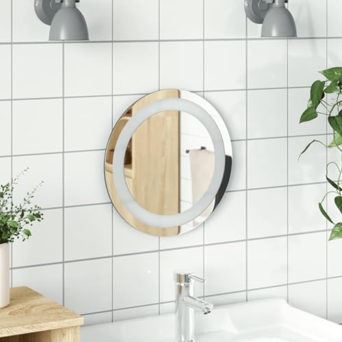Camerina LED-Badspiegel 30 cm Rund Badezimmerspiegel Mit Beleuchtung Spiegel Beleuchtet von Camerina