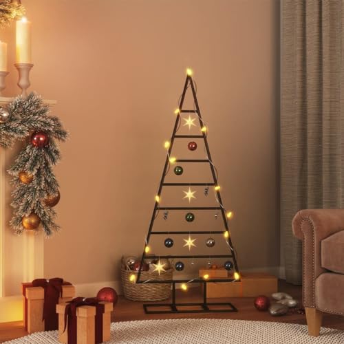 Camerina Metall-Weihnachtsbaum für Dekorationen Schwarz 125 cm KüNstlicher Weihnachtsbaum Klein Camerina Metall-Weihnachtsbaum für Dekorationen Schwarz 125 cm KüNstlicher Weihnachtsbaum Klein von Camerina