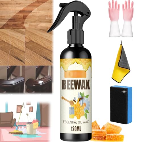 Camic Natural Micro-Molecularized Beeswax Spray, Beeswax Spray Cleaner, Beeswax Spray Furniture Polish and Cleaner, Furniture Polish Spray, Molecularized Beeswax Spray for Wood (1PC) von Camic