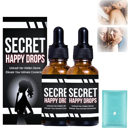 Camic Secret Happy Drops, PleasurePeak Oral Drops, Oral Drops, Enhancing Sensitivity and Pleasure, Boost Energy Levels, Promoting Relaxation, Promoting Improved Blood Flow (2PCS) von Camic