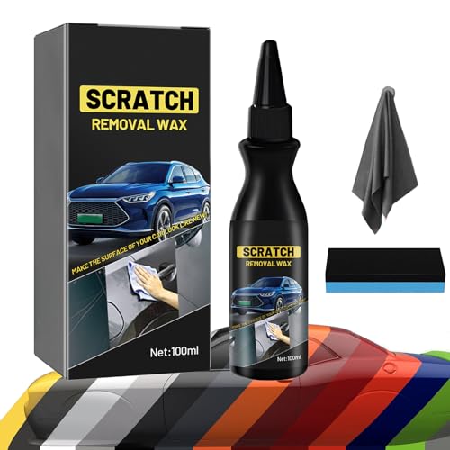 Kratzer Entferner Auto, Autolack Reparatur Polieren Paste, Quick Car Scratch Remover, Auto Kratzer Reparaturpaste, Autowachs für Verschiedene Autolacke (1 Pcs) von Camic