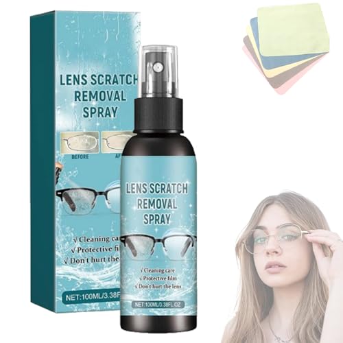 Lens Scratch Remover, Eye Glass Cleaners Spray, Eyeglass Scratch Remover, Glasses Scratch Remover for Eyeglasses, Glasses Cleaner Spray for Sunglasses Screen Cleaner Tool (1pc) von Camic