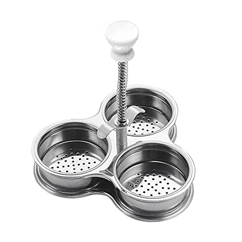 Camidy Egg Poacher Eggssentials Poached Egg Maker, Stainless Steel Egg Poaching Pan, Poached Eggs Cooker Food Grade Easy To Use For Poached Eggs Brunch Breakfast von Camidy