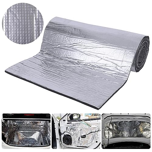 Camiraft Dämmmatte Auto Schallschutzmatte Isolierung Matte Schaumstoff,Dämmmatte Schaumstoff Selbstklebend Matte Schallschutz Selbstklebende Mattenrolle,Feuerfest,Feuchtigkeitsfest,Wasserdicht,Silber Camiraft Dämmmatte Auto Schallschutzmatte Isolierung Matte Schaumstoff,Dämmmatte Schaumstoff Selbstklebend Matte Schallschutz Selbstklebende Mattenrolle,Feuerfest,Feuchtigkeitsfest,Wasserdicht,Silber von Camiraft