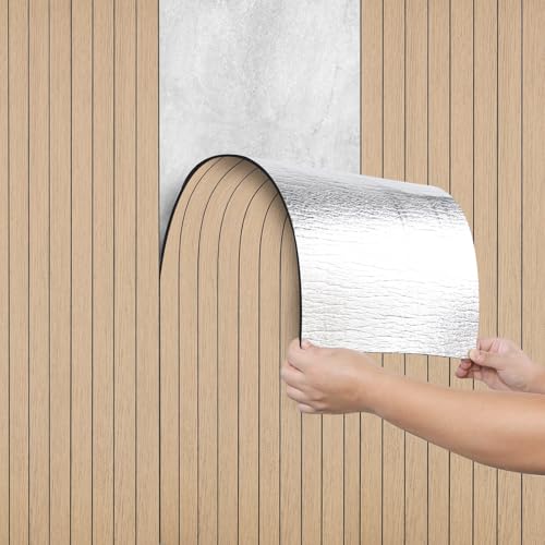 Camiraft Wandpaneele Selbstklebend Holzoptik 40 * 300cm-3D Braun Holzoptik Wandaufkleber Schallreduzierend Panelen Wand Selbstklebend für Wohnzimmer, Schlafzimmer,Küche,Bad Camiraft Wandpaneele Selbstklebend Holzoptik 40 * 300cm-3D Braun Holzoptik Wandaufkleber Schallreduzierend Panelen Wand Selbstklebend für Wohnzimmer, Schlafzimmer,Küche,Bad von Camiraft