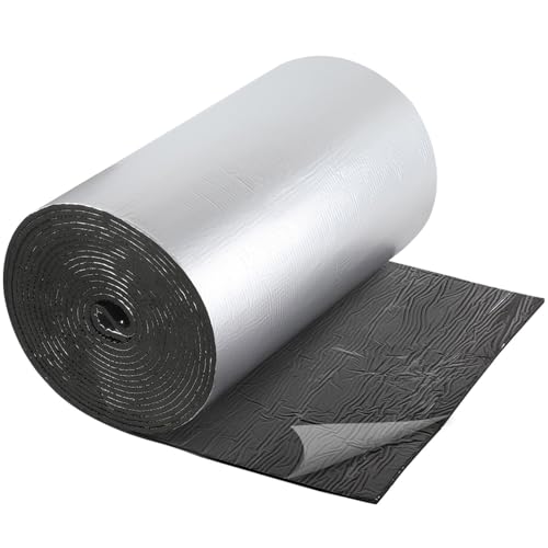 Dämmmatte Auto, 7mm Dämmmatte Selbstklebend, Isoliermatte Selbstklebend, Isolierung Matte, Schallschutz Isoliermatte, Hitzeschutzmatte, Schalldämmung Auto, Feuerfest, Wasserdicht 1000x50cm 5m² Dämmmatte Auto, 7mm Dämmmatte Selbstklebend, Isoliermatte Selbstklebend, Isolierung Matte, Schallschutz Isoliermatte, Hitzeschutzmatte, Schalldämmung Auto, Feuerfest, Wasserdicht 1000x50cm 5m² von Camiraft