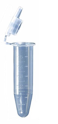 camlab Kunststoffe RTP/0310-n Prep Tube konisch mit GAP, 5 ml, natur (250 Stück) von Camlab Plastics