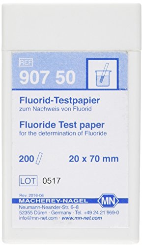 Camlab 1138877 Fluorid Testpapier, 20 x 70 mm, 200 Stück von Camlab