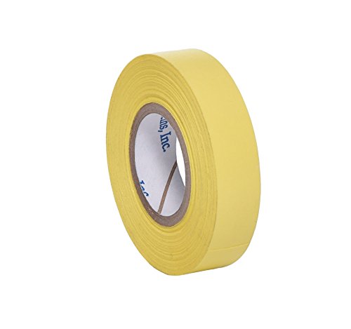 Camlab 1151385 Kennzeichnungsband, 2,5 cm breit, 12,7 m lang, Gelb von Camlab