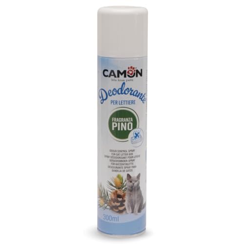 CAMON Deodorant Katzenstreu Spray Kiefer 300 ml Produkte für die Hygiene des Hundes, Mehrfarbig, einzigartig von Camon