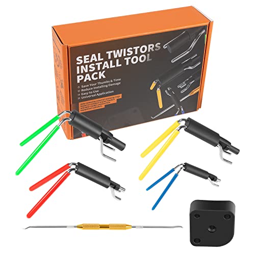 Hydraulische U-Cup Twistor Installationswerkzeug-Set Stangendichtung Installationswerkzeug Set (6 Stück) von Camoo
