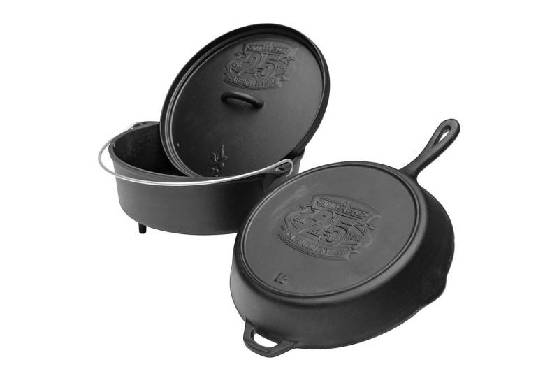 Camp Chef Grilltopf Camp Chef Classic Dutch Oven SDO-12 + Cast Iron Pfanne 30 cm + Deckel von Camp Chef