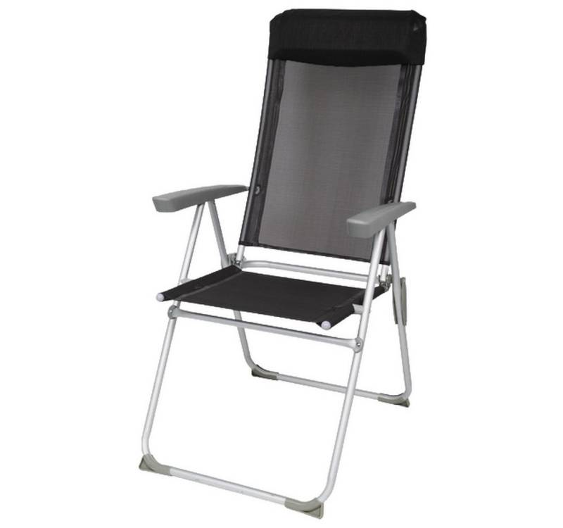 Camp4 Campingstuhl Camp4 Campingsessel Tortuga - 5-fach verstellbar, Anthrazit (1 St) von Camp4