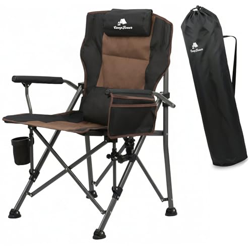 CampFeuer Angelstuhl Braun/Schwarz | Campingstuhl Faltbar, Faltbarer Karpfenstuhl | Outdoor Travelchair für Camping, Zelten, Angeln | Fischerstuhl klappbar, Carp Chair, Klappstuhl CampFeuer Angelstuhl Braun/Schwarz | Campingstuhl Faltbar, Faltbarer Karpfenstuhl | Outdoor Travelchair für Camping, Zelten, Angeln | Fischerstuhl klappbar, Carp Chair, Klappstuhl von CampFeuer