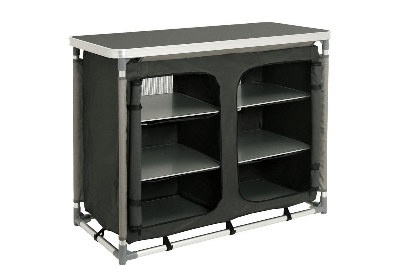 CampFeuer Campingschrank Campingschrank, 102 cm x 47 cm x 82 cm, Campingküche Alu Faltschrank CampFeuer Campingschrank Campingschrank, 102 cm x 47 cm x 82 cm, Campingküche Alu Faltschrank von CampFeuer