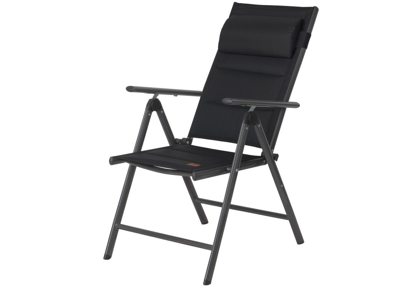 CampFeuer Klappstuhl Campingstuhl, Schwarz, 7-fach verstellbar, Gartenstuhl Hochlehner CampFeuer Klappstuhl Campingstuhl, Schwarz, 7-fach verstellbar, Gartenstuhl Hochlehner von CampFeuer