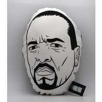 Ice-T Hip Hop Dekokissen Illow Svu Fin Tutuola Großes Rapper Kissen Wohnheim Couch 90's Home Decor von Campanimation