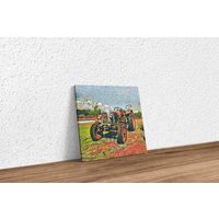 Traktor Eicher Tiger Gemälde Keilrahmen Traktor Eicher Tiger Gemälde Keilrahmen von CamperBanner