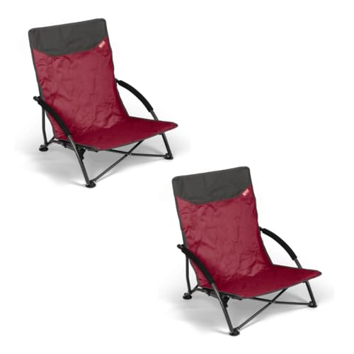 CamperWave Strandstuhl im 2er-Set | bequemer + extra Stabiler Strandstuhl | Extra breite Standfüße auch für weichen Boden geeignet | inkl. Tragetasche | Rot | Blau | Grün | Orange | Grau CamperWave Strandstuhl im 2er-Set | bequemer + extra Stabiler Strandstuhl | Extra breite Standfüße auch für weichen Boden geeignet | inkl. Tragetasche | Rot | Blau | Grün | Orange | Grau von CamperWave