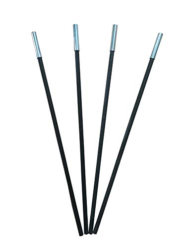 4er Set Fiberglasstangen Ø8mm x 65cm Zeltstangen Fiberglasstäbe Glasfaser kürzbar 4er Set Fiberglasstangen Ø8mm x 65cm Zeltstangen Fiberglasstäbe Glasfaser kürzbar von Campfrei
