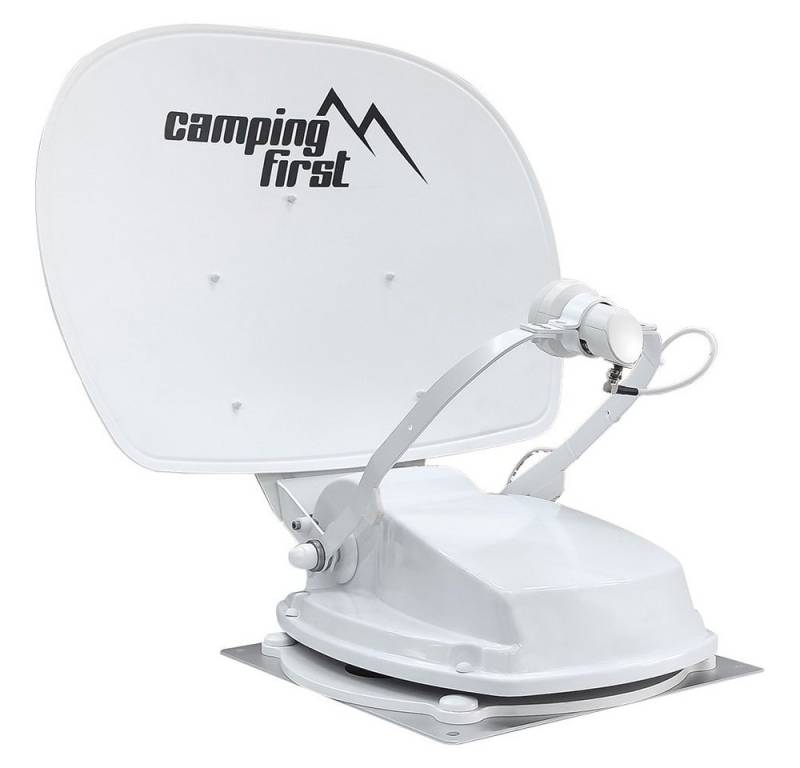 Camping First Satmex 55 plus vollautomatische Sat Antenne Satelllitenantenne weiß Camping Sat-Anlage Camping First Satmex 55 plus vollautomatische Sat Antenne Satelllitenantenne weiß Camping Sat-Anlage von Camping First