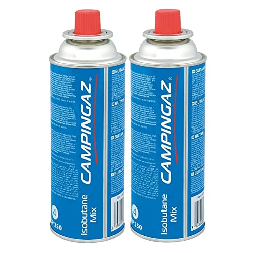 Campingaz Ventil-Gaskartusche CP 250 - Isobutane Mix (2er Pack) von Campingaz