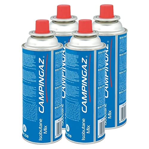 Campingaz Ventil-Gaskartusche CP 250 - Isobutane Mix (4er Pack) von Campingaz
