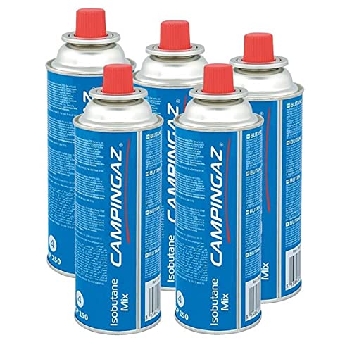 Campingaz Ventil-Gaskartusche CP 250 - Isobutane Mix (5er Pack) von Campingaz