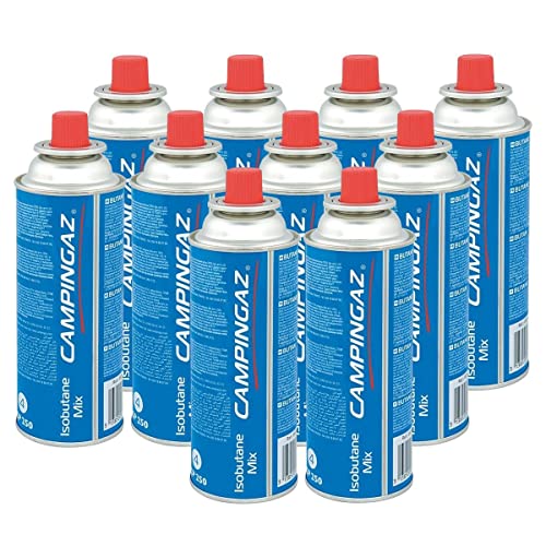 Campingaz Ventil-Gaskartusche CP 250 - Isobutane Mix (10er Pack) von Campingaz