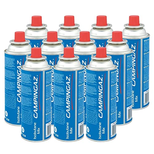 Campingaz Ventil-Gaskartusche CP 250 - Isobutane Mix (11er Pack) von Campingaz