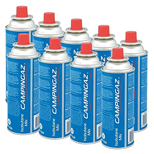 Campingaz Ventil-Gaskartusche CP 250 - Isobutane Mix (9er Pack) von Campingaz