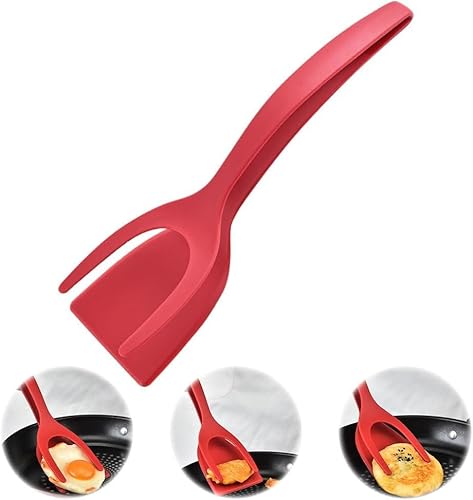 Spiegelei Spatel | Eierspatel Aus Silikon | Silikon-Spiegelei-Flipper | 2 In 1 Antihaft Spiegelei Spachtel Pfannkuchen Brot Grill Schaufel Zange | Kitchen Cooking Tool Für Essen Grip Und Flipper Spiegelei Spatel | Eierspatel Aus Silikon | Silikon-Spiegelei-Flipper | 2 In 1 Antihaft Spiegelei Spachtel Pfannkuchen Brot Grill Schaufel Zange | Kitchen Cooking Tool Für Essen Grip Und Flipper von Campsie