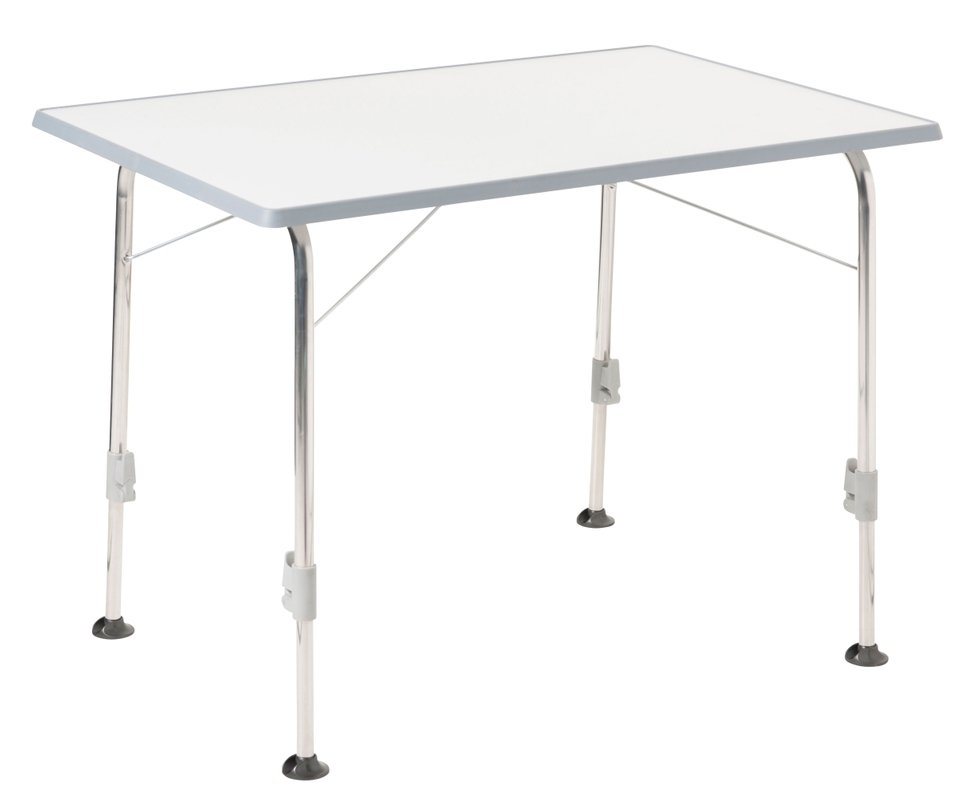 Campingtisch Tisch STABILIC II, hellgrau Campingtisch Klapptisch Kunststoff Stabil von Camptropia