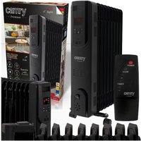 CR 7810 LED-Ölradiator mit Fernbedienung (9 Lamellen) von Camry