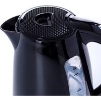 CR 1255 schwarzer Kunststoffkessel 1,7 L von Camry