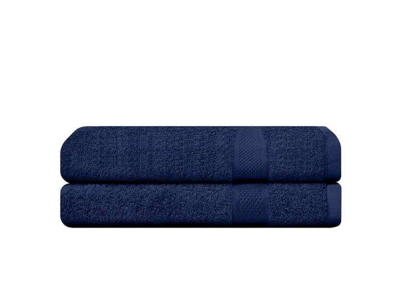Camry Handtuch Set Badetücher 70x140 cm und Handtücher 50x100 cm - weich & saugstark, dick, mit schöner Rundum-Bordüre von Camry